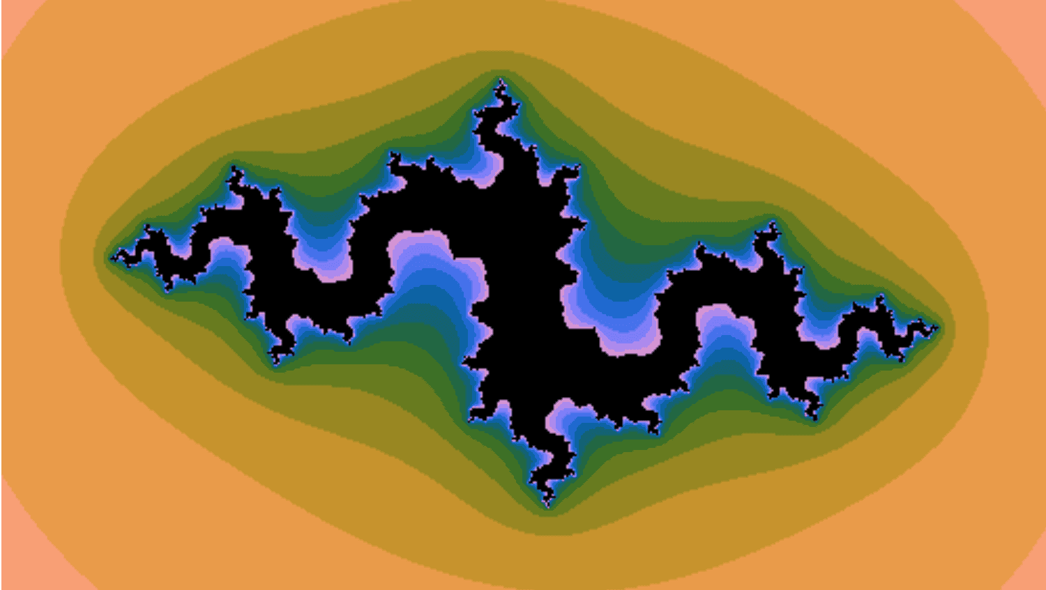 Julia set fractal