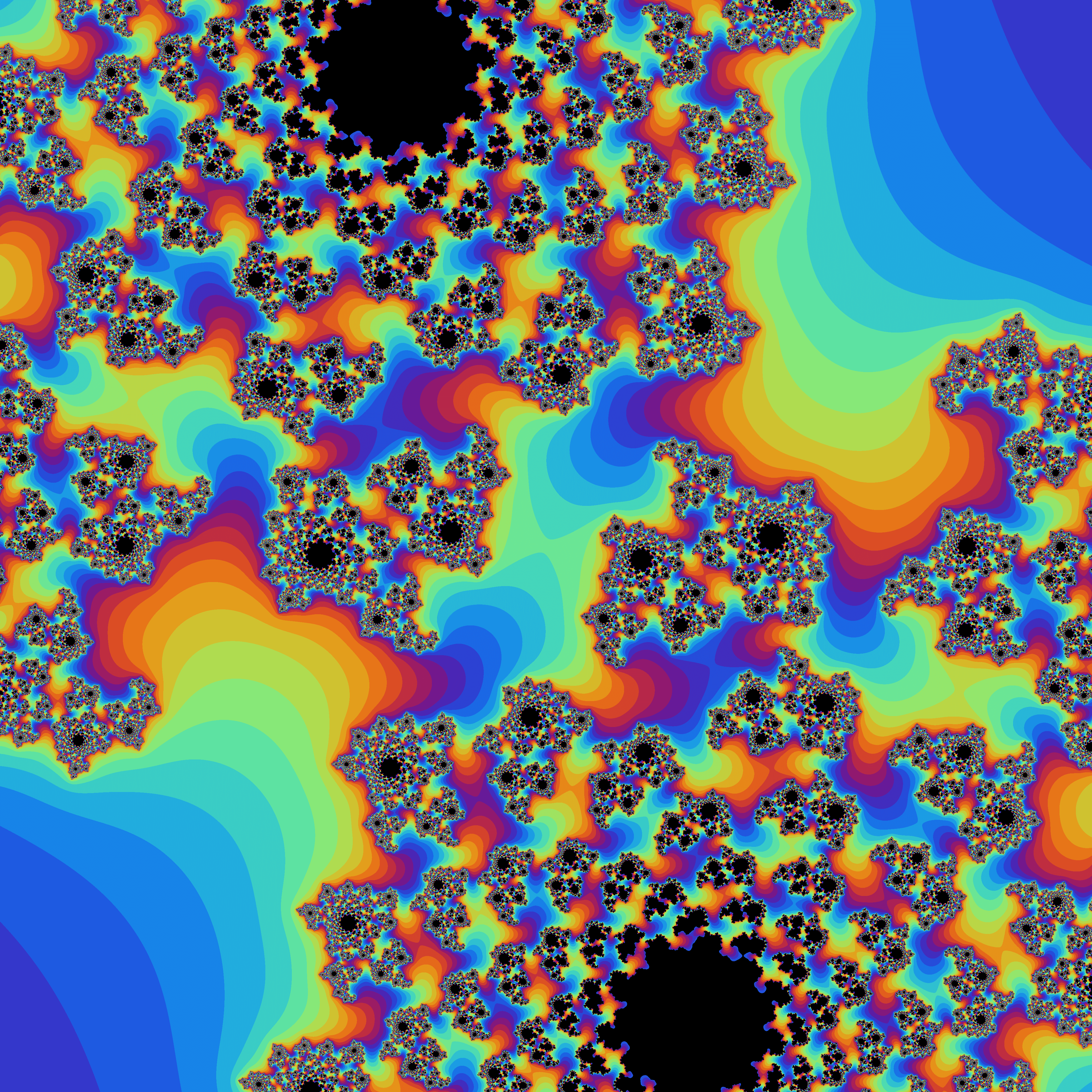 Fractal image of a Julia set